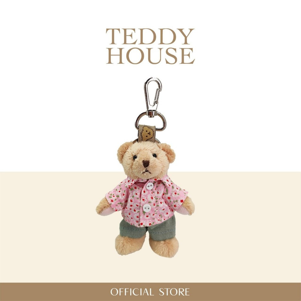 Hobby Keychain : Boy Floral Print Shirt A premium keychain featuring timeless