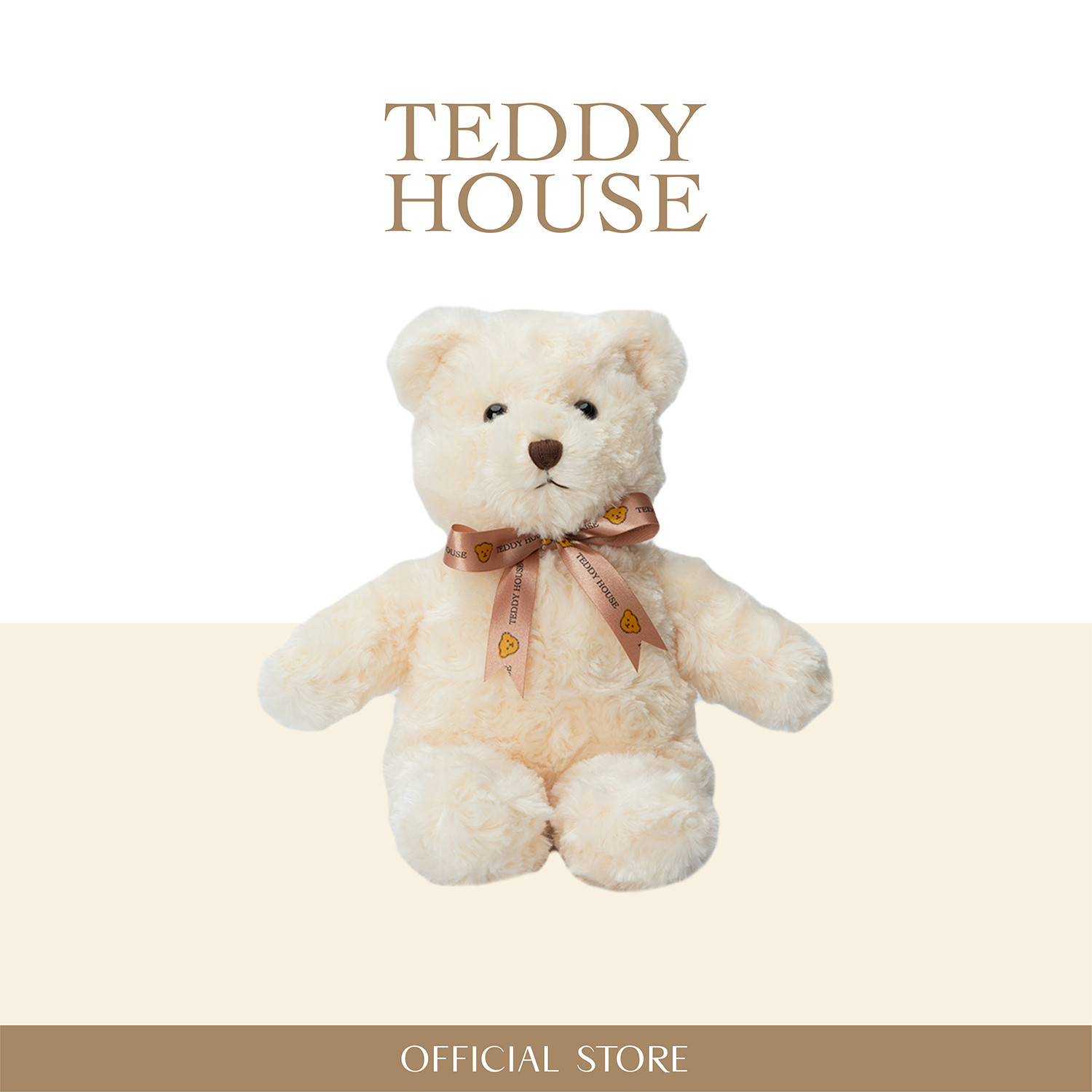 Toby Bear : Cream 14Inch (Soft Bear)