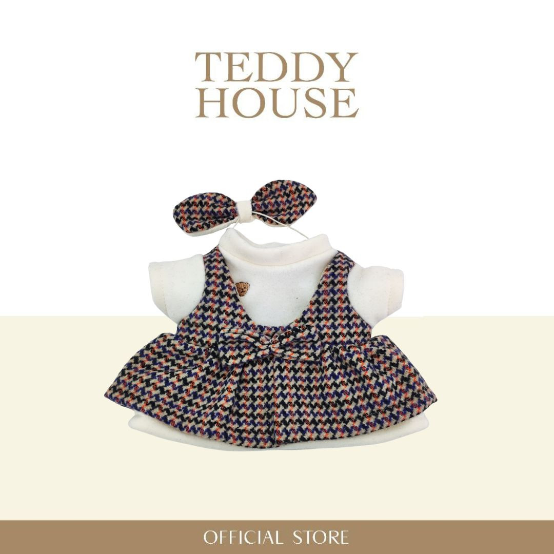 Winter & X-mas Collection : Plaid Winter Overall 12 Inch