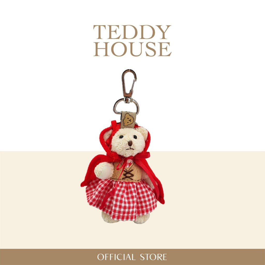 Hobby Keychain : Little Red Riding Hood A premium keychain featuring timeless