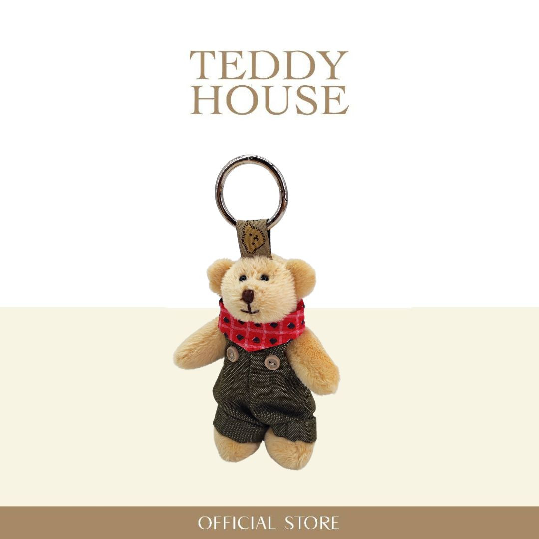 MuMii Keychain : Gray Overalls