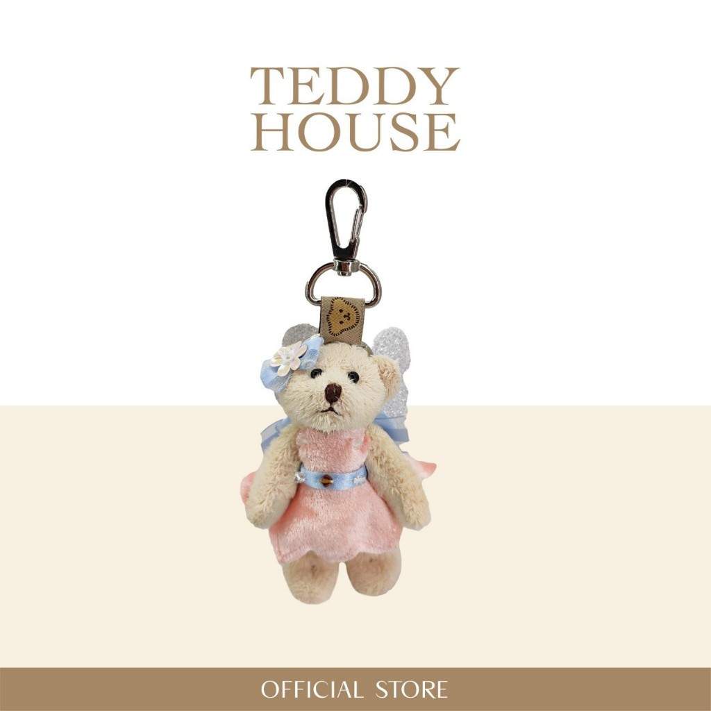 Hobby Keychain : Angel Dress in Old Rose A premium keychain featuring timeless