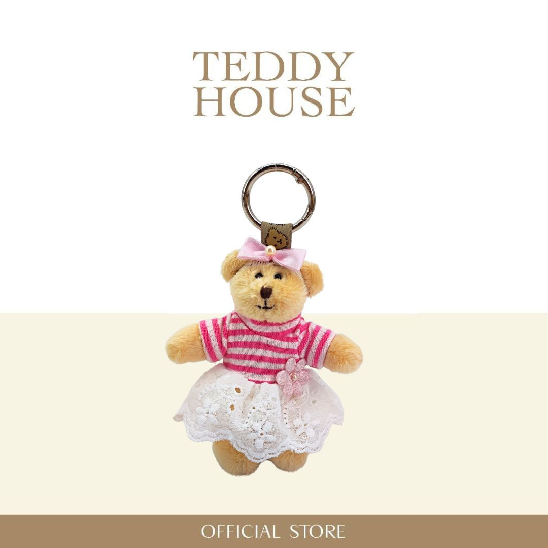 MuMii Keychain : White Lace Skirt