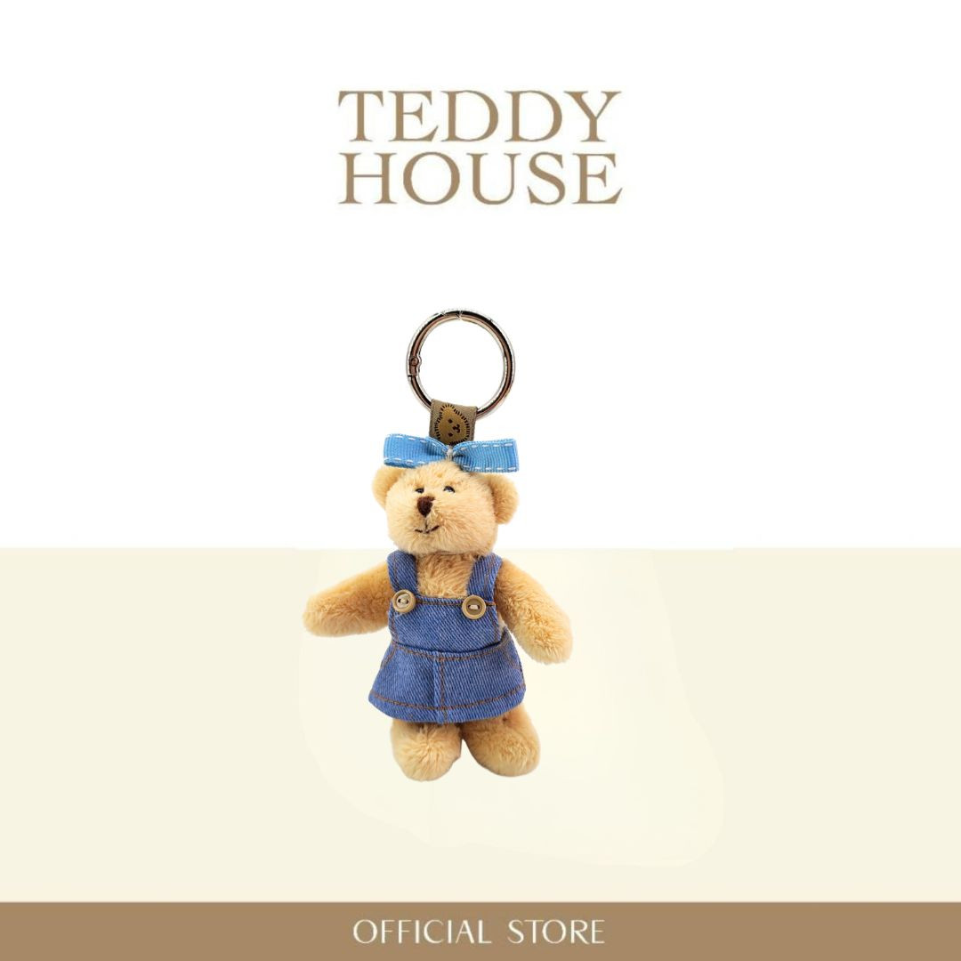 MuMii Keychain : Denim Overall Dress