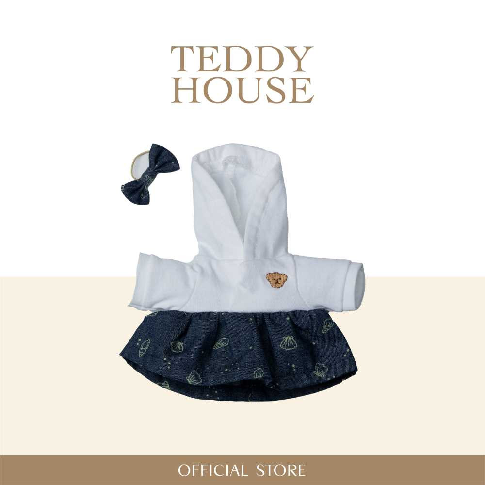 Jeans Love Collection : Overalls & hoodie Skrit 8 Inch