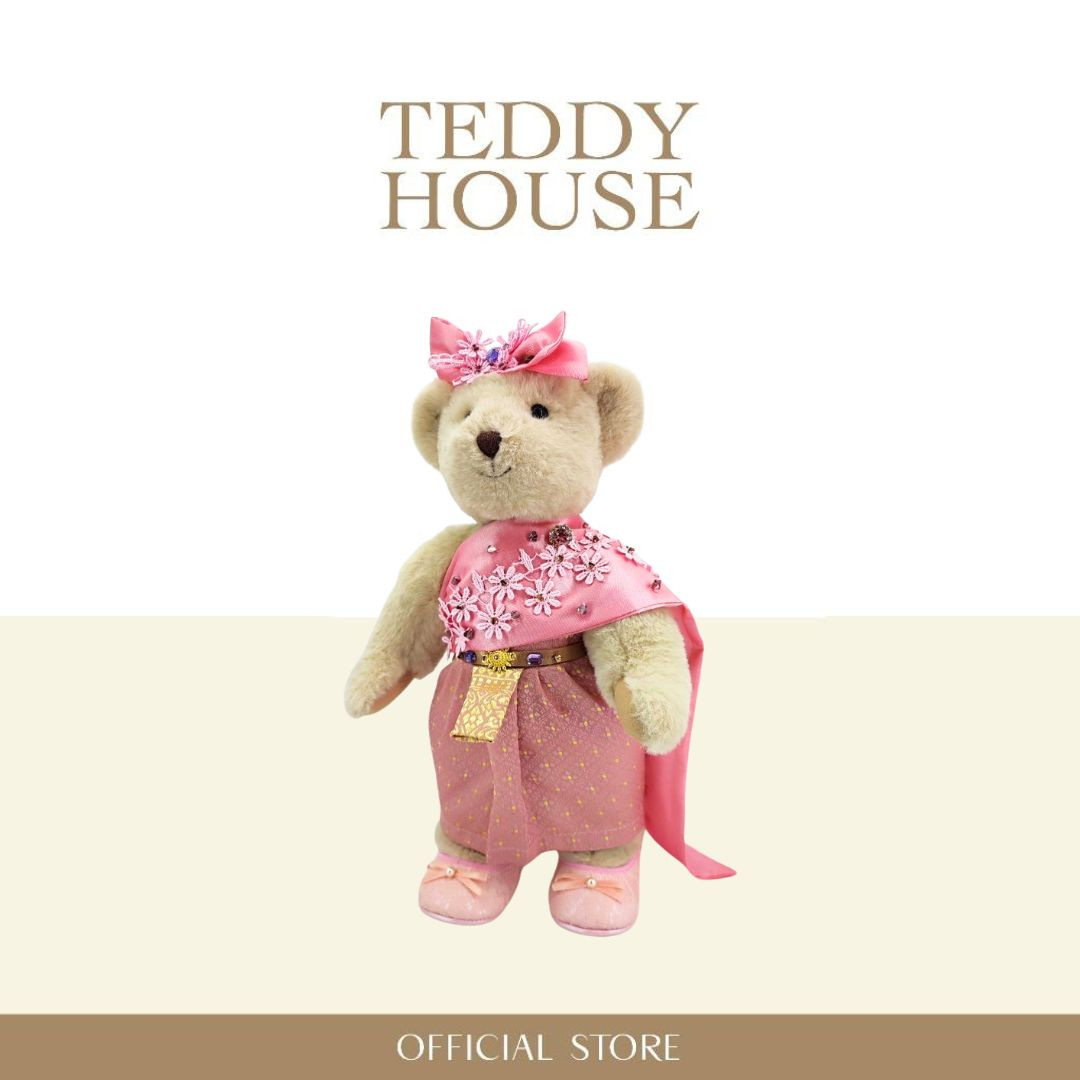 Timeless Limited Edition : Traditional Thai Outfit With A Pink Sabai