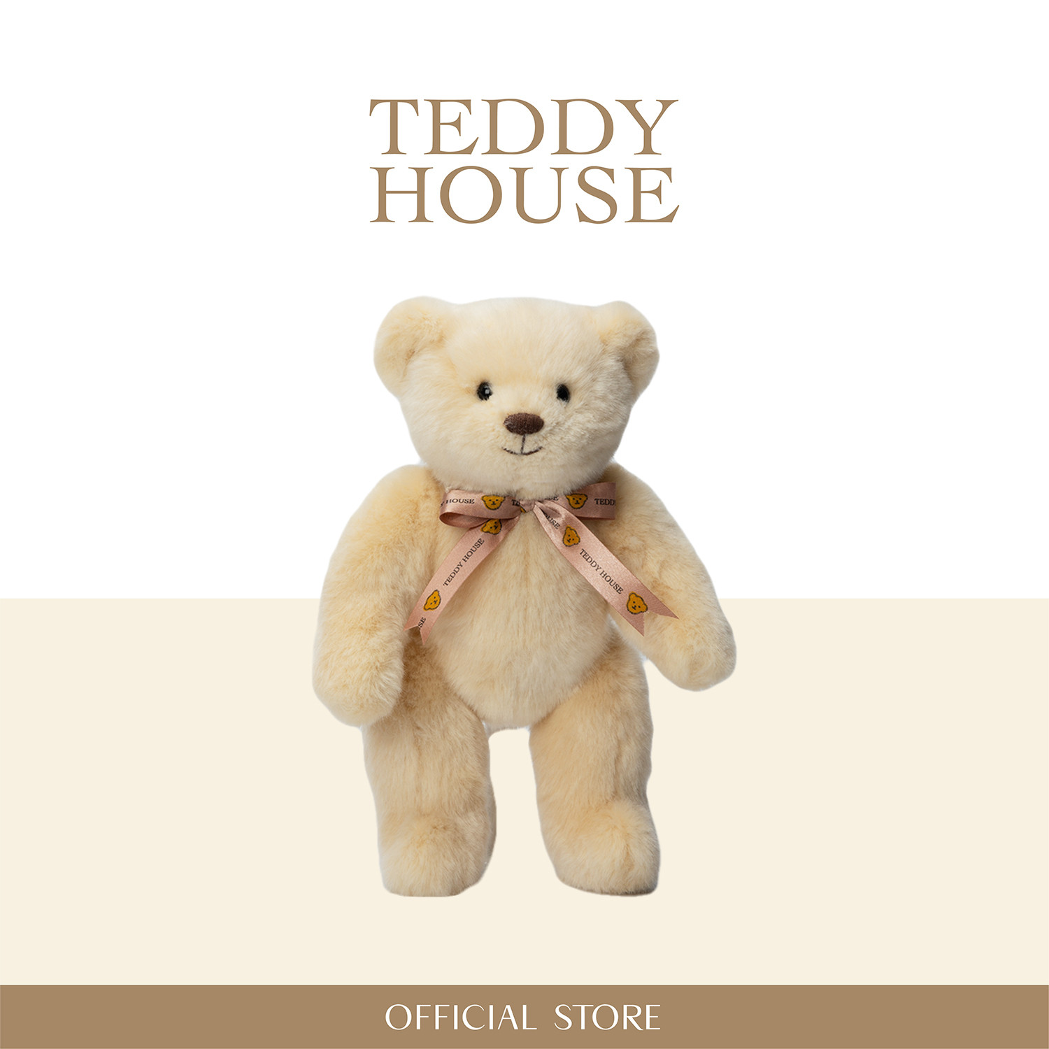 Willy Bear Beige 10Inch (Joint Bear)