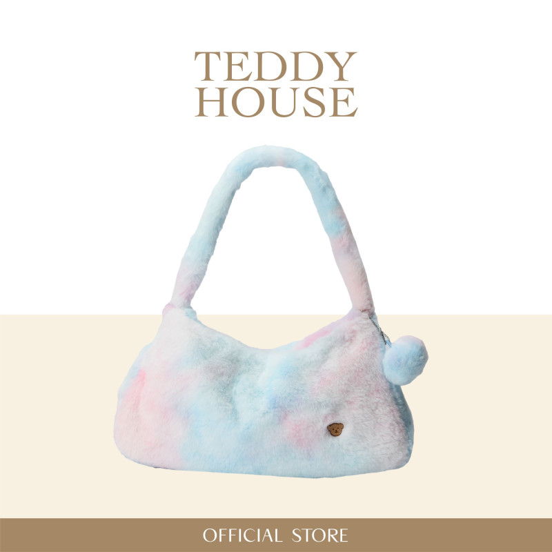 Fluffy Shoulder Bag :Paddle Pop furry, fashion lovers, cafe lovers, photo props, must have