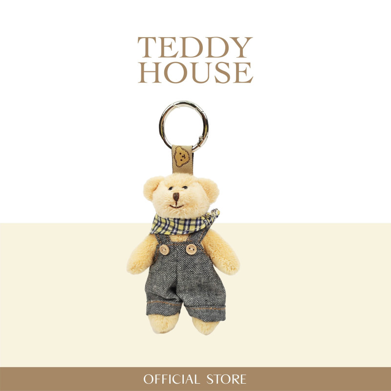 MuMii Keychain : Gray Overalls