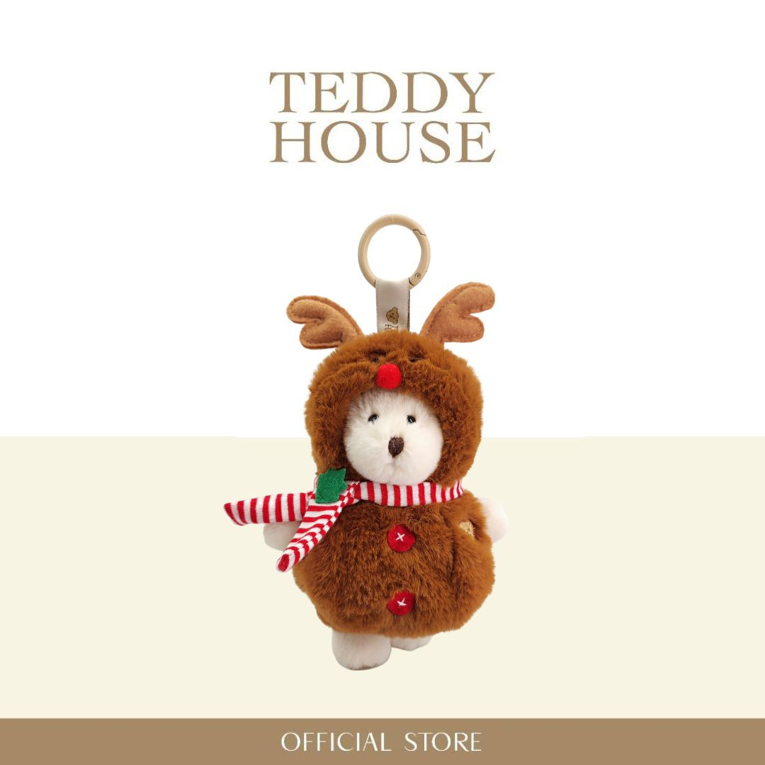 Teddy Fairytales Christmas Collection : Gigi Keychain & Reindeer Hoodie