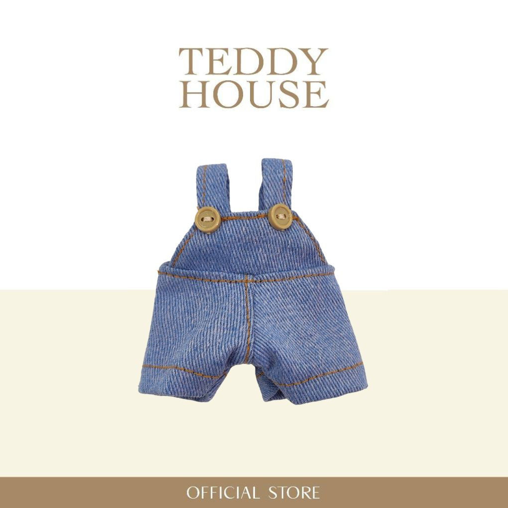 MuMii Outfit : Denim Overalls 4 Inch