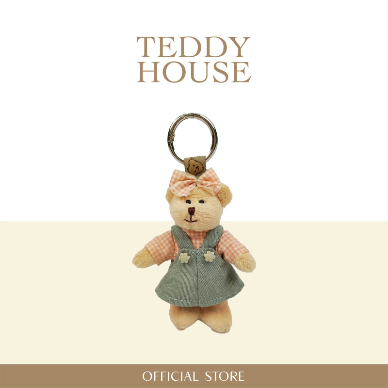 MuMii Keychain : Gray Overall Skirt