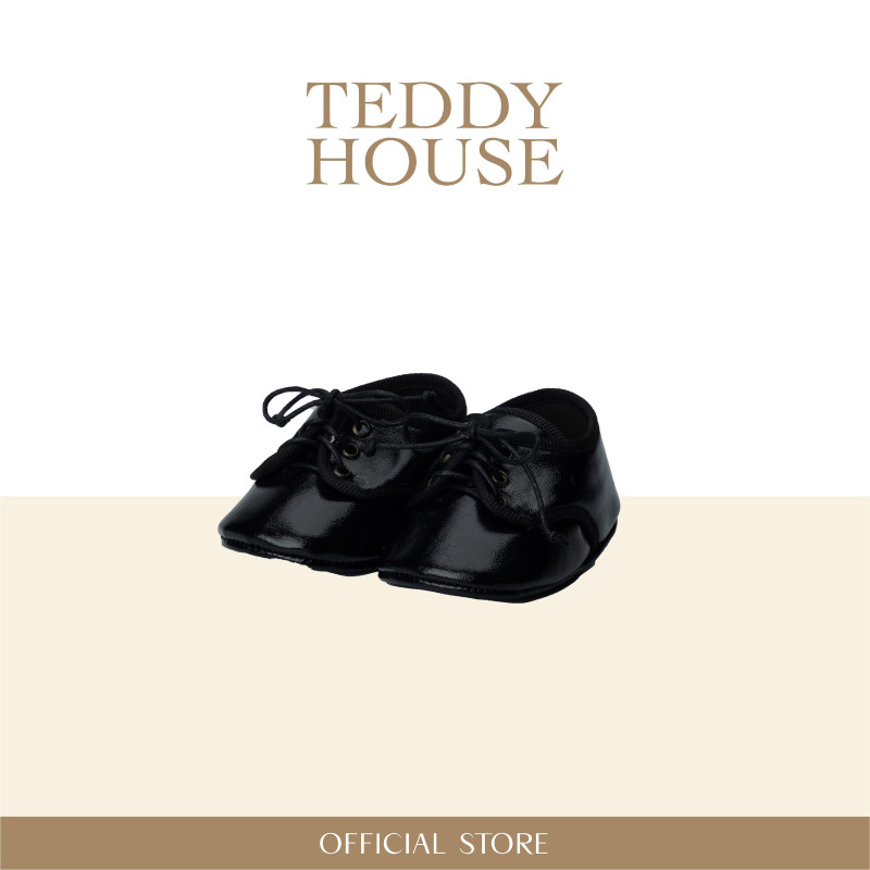 Accessories :  Black Leather Shoes 12 Inch