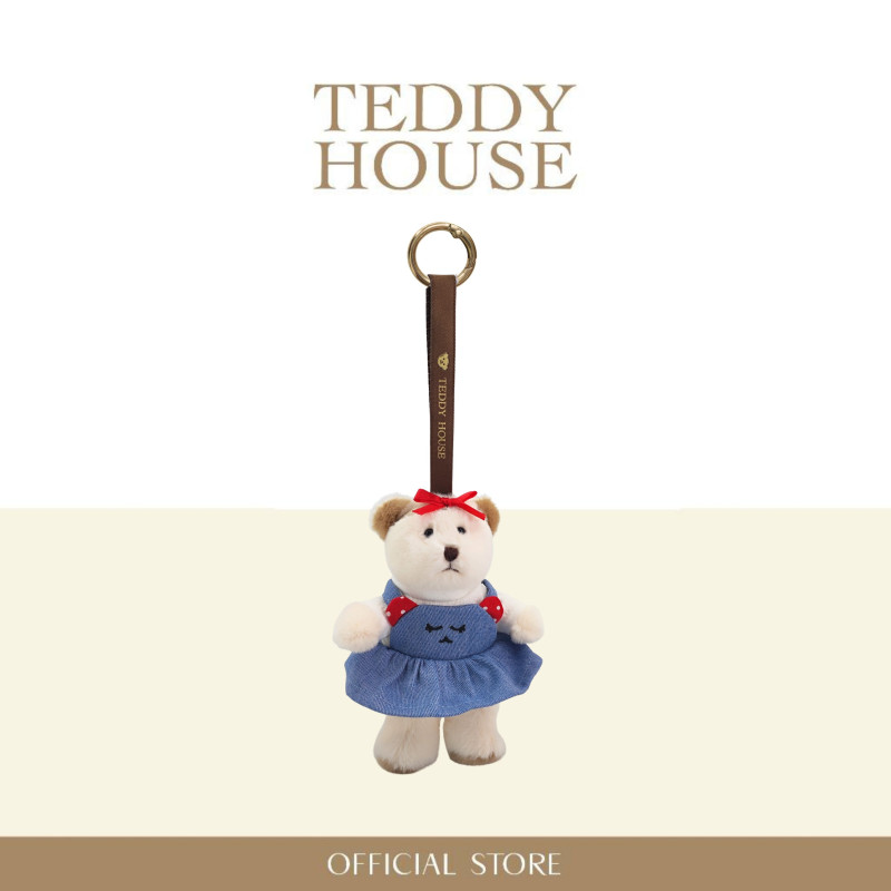 Aroma Teddy Denim Collection : Teddy Denim Dungarees Skirt