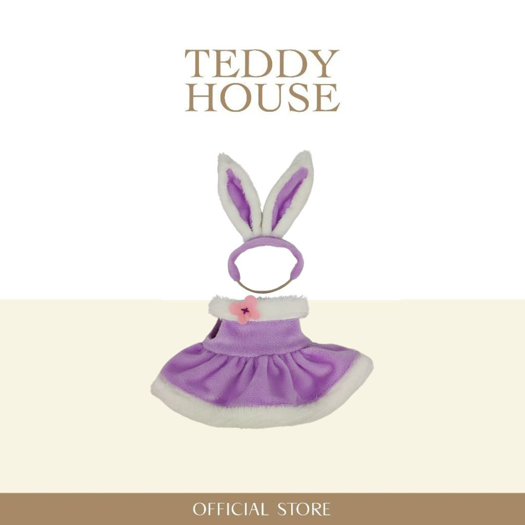 Aroma Outfit Purple Collection : Purple Rabbit 6 Inch