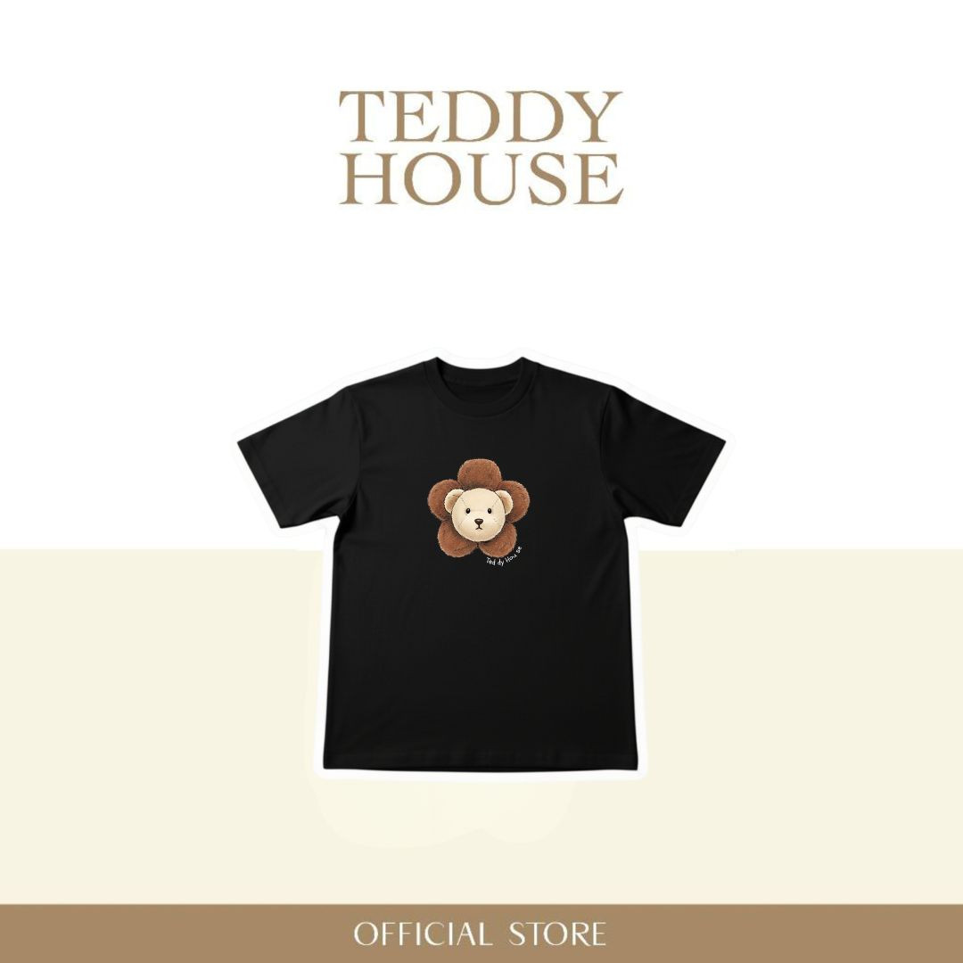 T-shirt Oversized Unisex : Lou Lou Brown Black