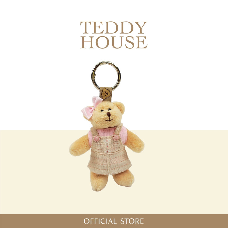MuMii Keychain : Pink Overall Skirt