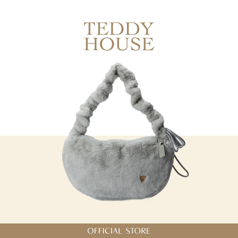 Moonie Crossbody Bag :Gray The must-have Half Moon crossbody with a chic design!