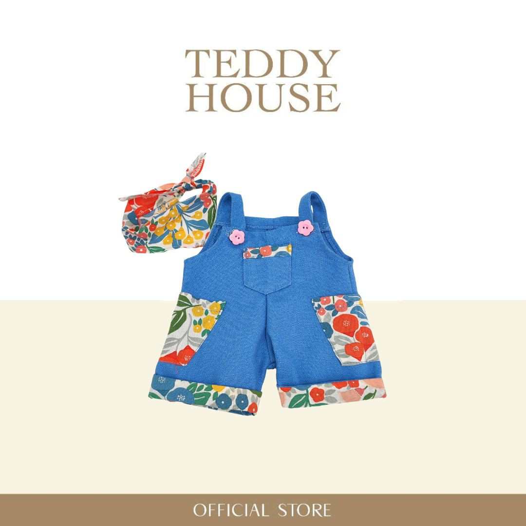 Jeans & Corduroy Collection : Dungarees Little Flower 12 Inch