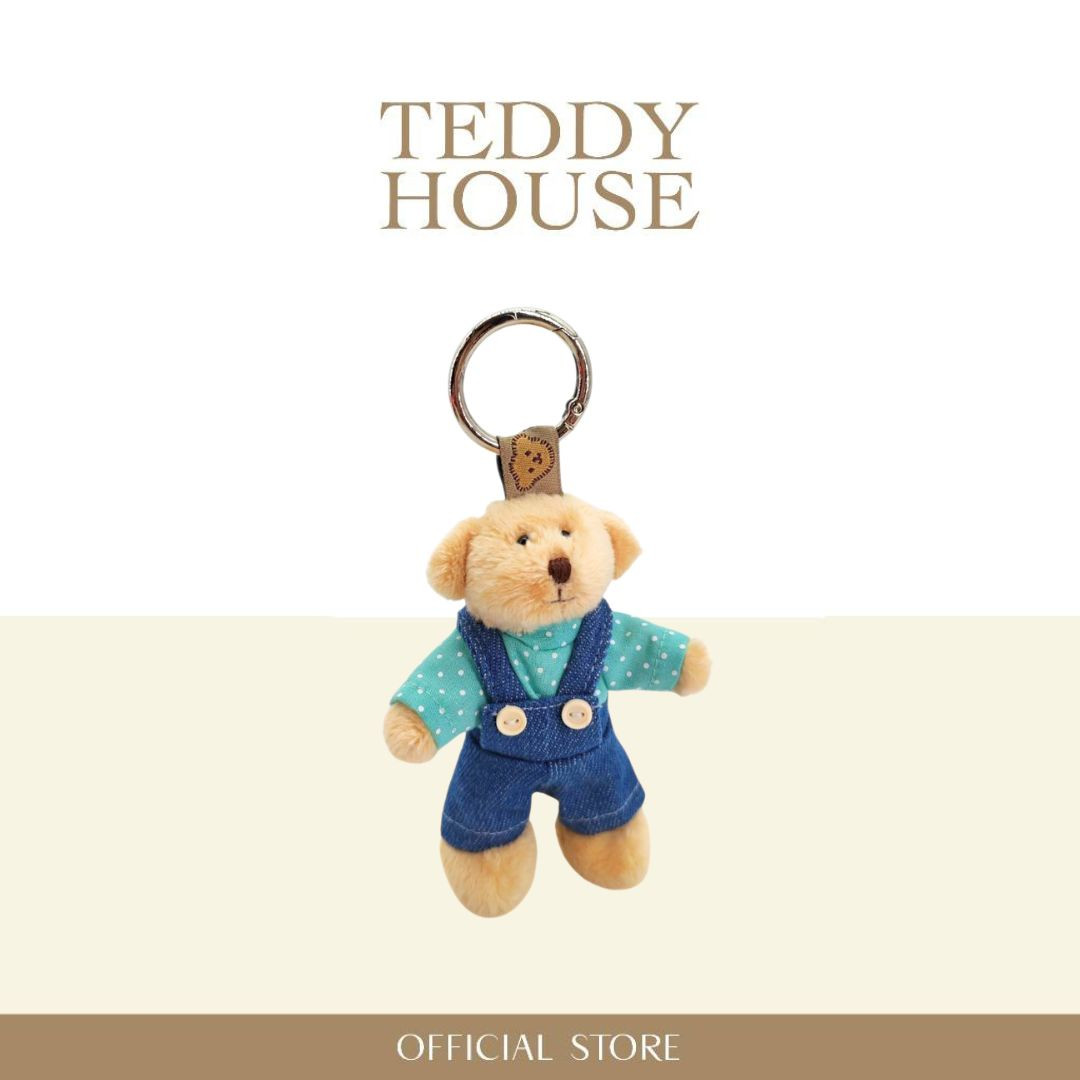 MuMii Keychain : Blue Overalls