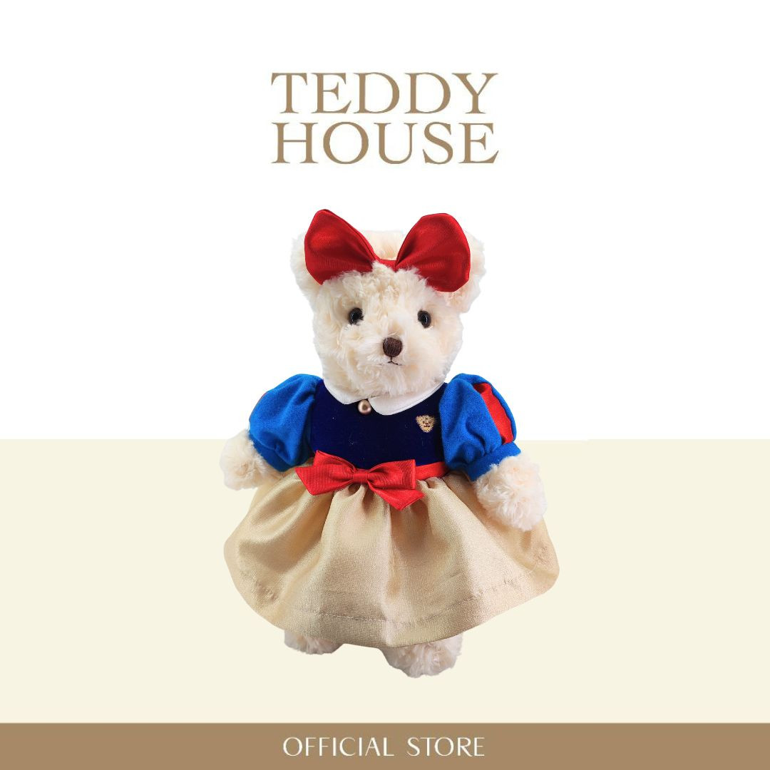 Teddy Fairytales Collection : Toby & Snow White  12 Inch