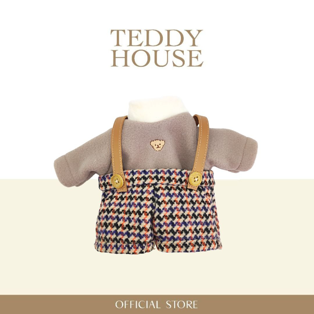 Winter & X-mas Collection : Winter Plaid Overall 12 Inch