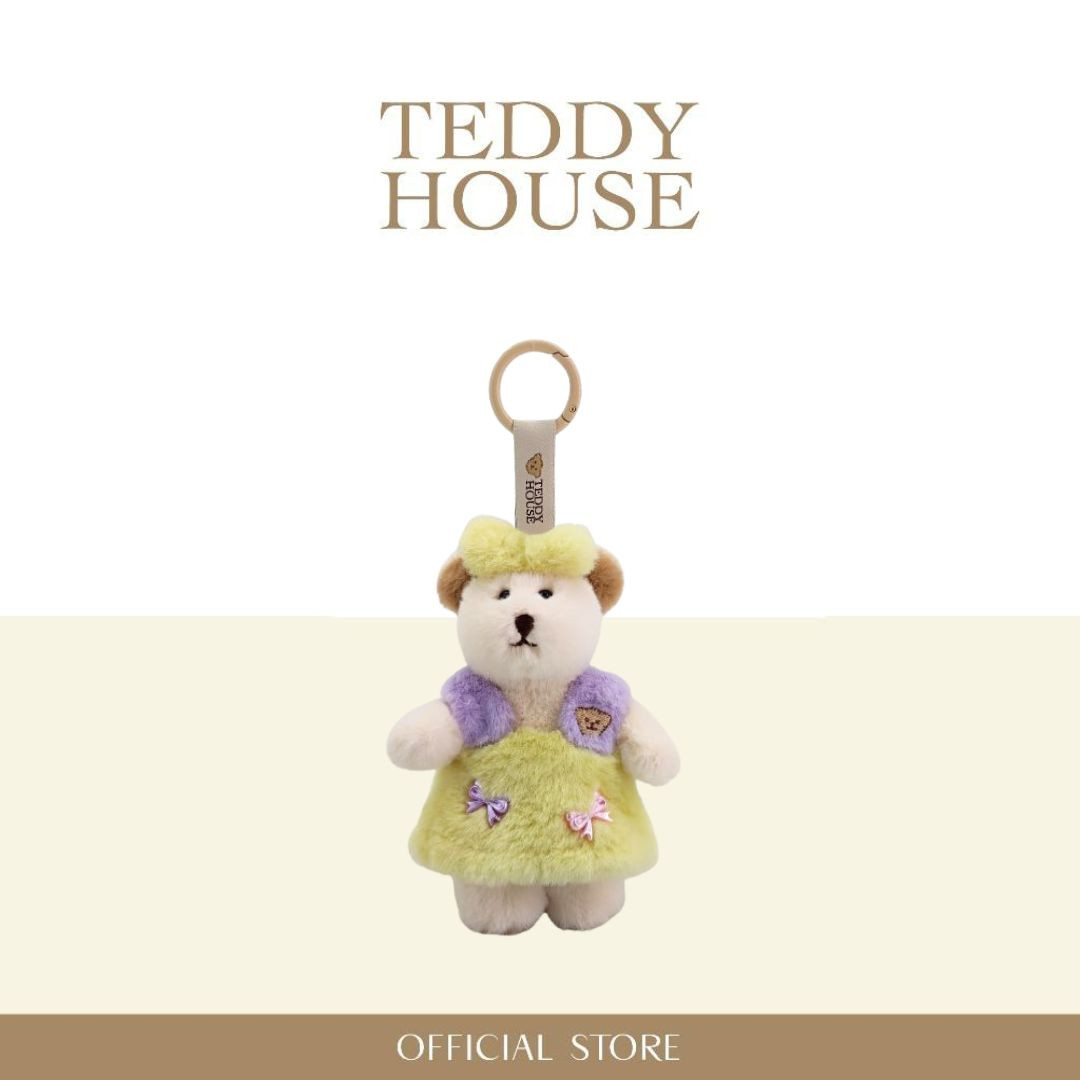 Sunkissed Muse Collection : Gigi Keychain & Yellow Purple