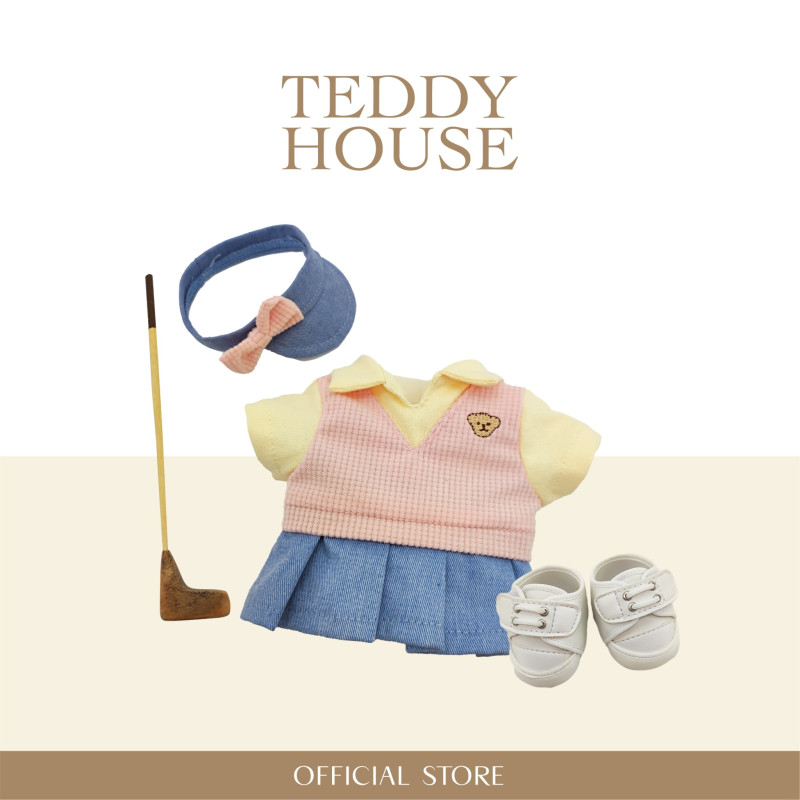 Teddy Par-Tee Golf Short Sleeve Golf Set (ฺGirl)