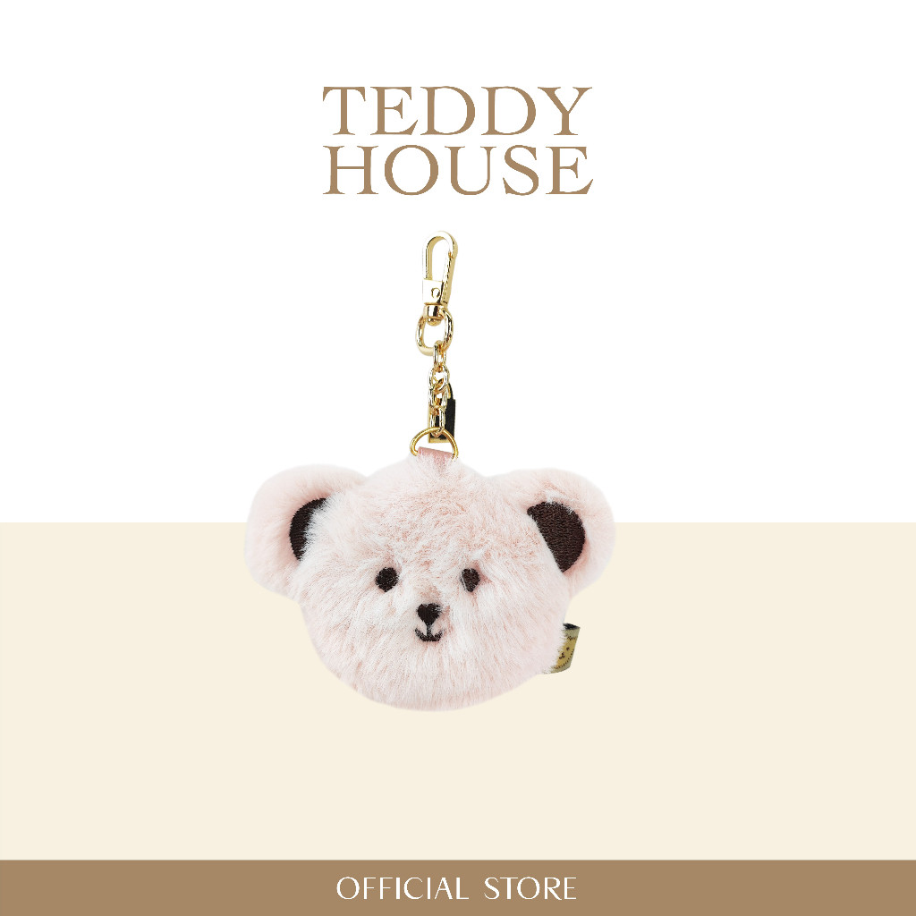 Teddy Keychain Pink