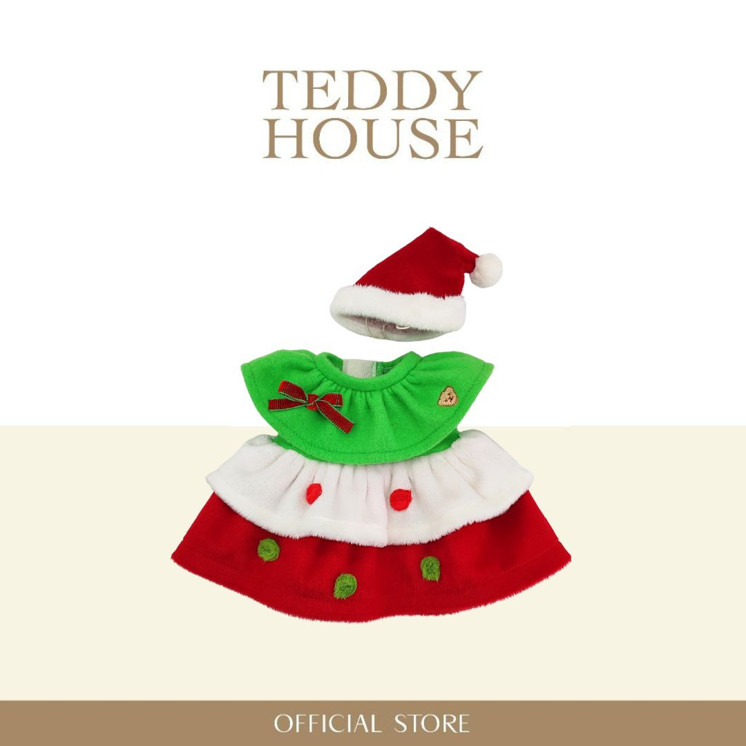 Winter & X-mas Collection : Christmas Dress 12 Inch