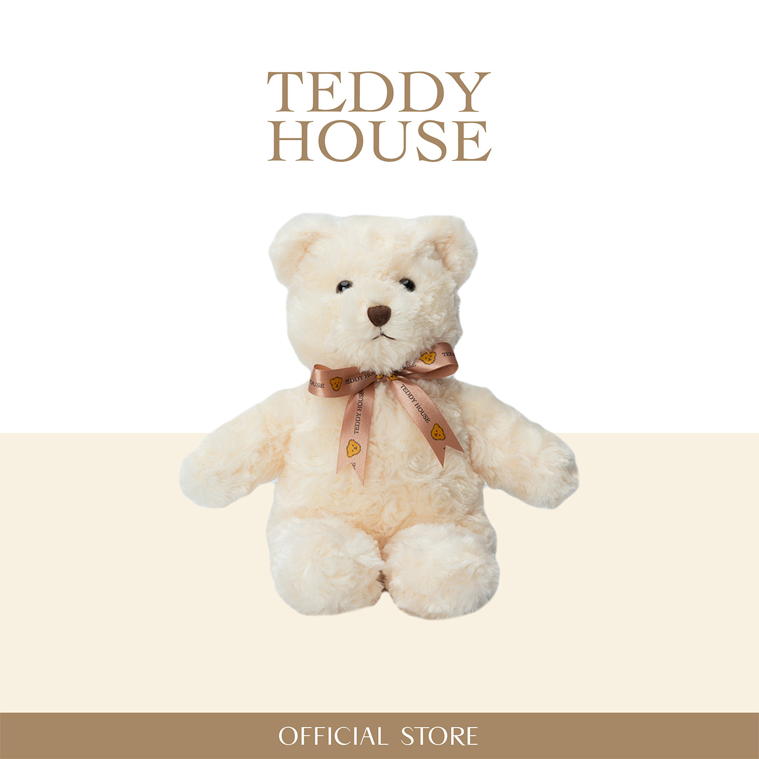 Toby Bear :Cream 12Inch (Soft Bear)